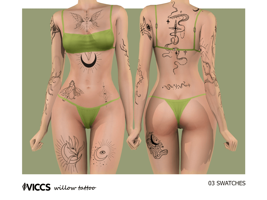 Тату Willow Tattoo